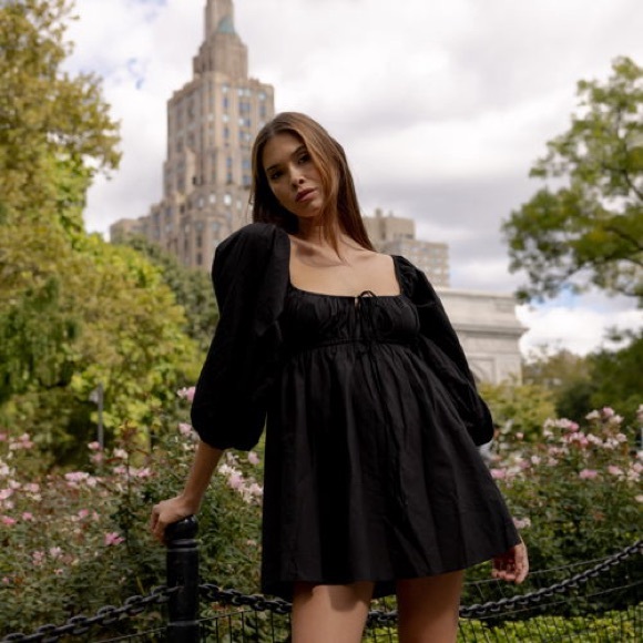 Kitteny Dresses & Skirts - New Kitteny Miloe Puff Sleeve Babydoll Dress S